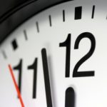 Just before deadline
