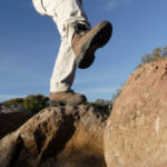 stepping forward