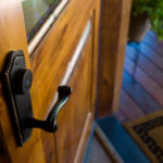 Door Left Open at Entrance to Home Foyer