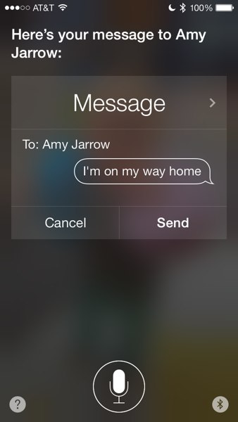 Siri - Text MSg