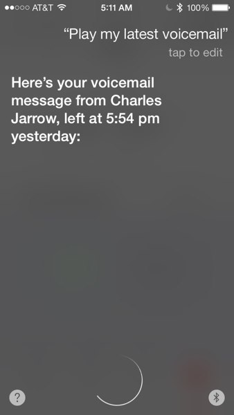 Siri - Voicemail