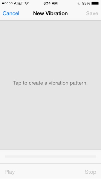 Create Vibration Custom