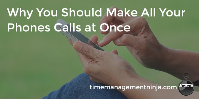 make all your calls at once