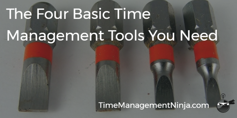The Four Basic Time Management Tools You Need – Time Management Ninja